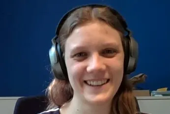 Screenshot von Lenja Vollmer, Projektmanagerin Digitalisierung im Chocoversum