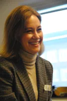 Lachendes Portrait von Zoia Bereznitckaia.