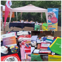 Das Settle/*In- Team war bei der diesjährigen altonale im Juni vertreten.