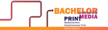 Logo zum Online-Studium Bachelor Professional in Media/Print